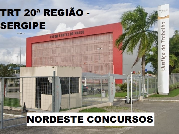 CONCURSO TRT 20 – SERGIPE: EDITAL PUBLICADO PARA TÉCNICOS E ANALISTAS; BANCA FCC