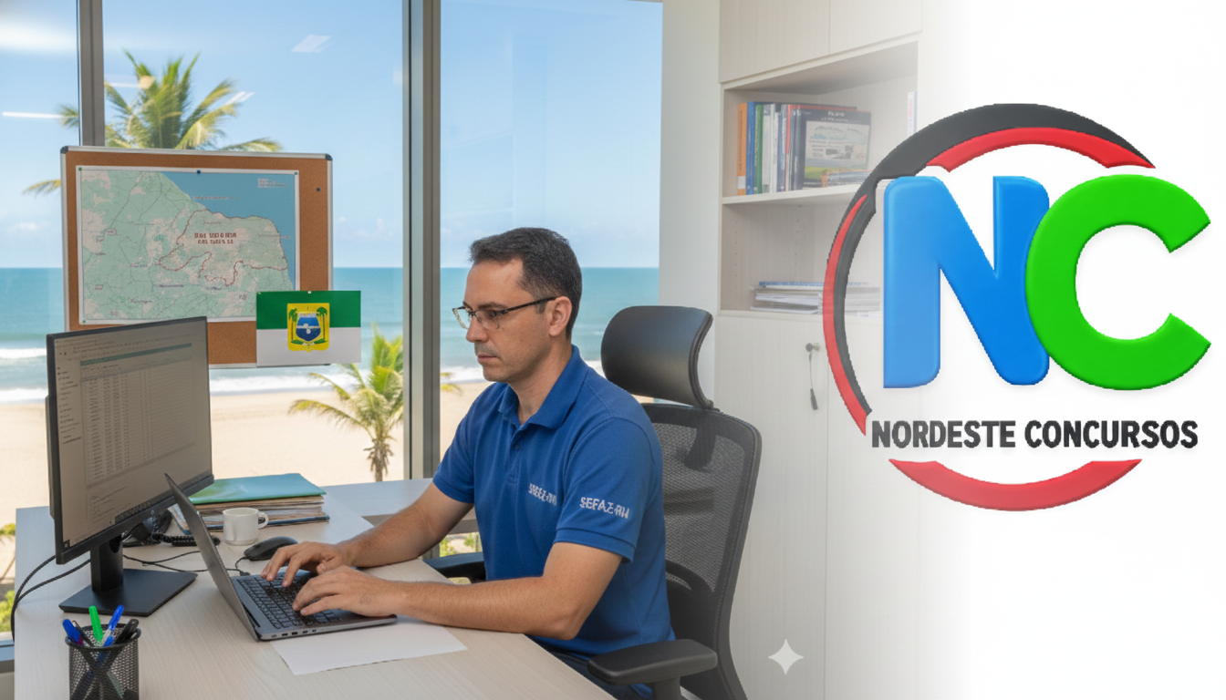 Concurso da SEFAZ-RN oferece 50 vagas para Auditor Fiscal com salário base de R$ 13,2 mil